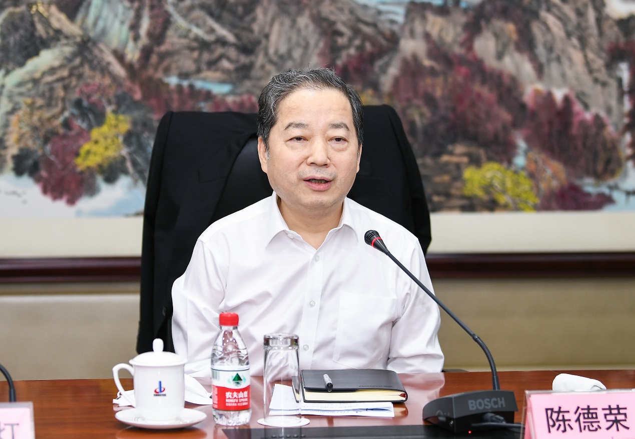 陳德榮在中鋼調(diào)研時(shí)強(qiáng)調(diào)：加快推進(jìn)專業(yè)化整合與體系融合，不斷提升戰(zhàn)略價(jià)值